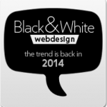 Black and White Web Design: the Trend is Back in 2014