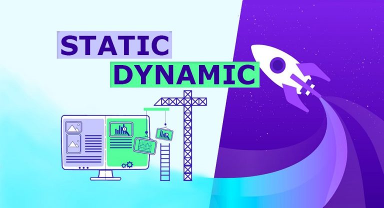 website url examples static and dynamic