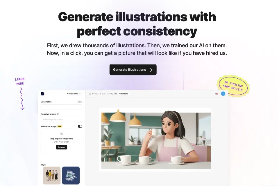 Illustration Generator by Icons8