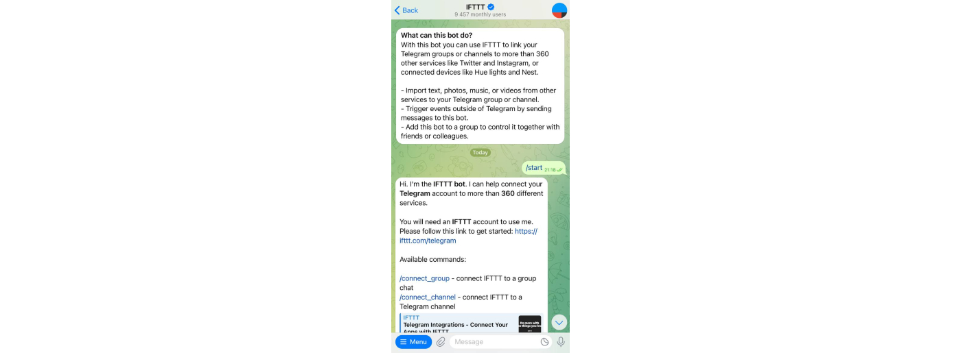 Telegram Chatbots 2024