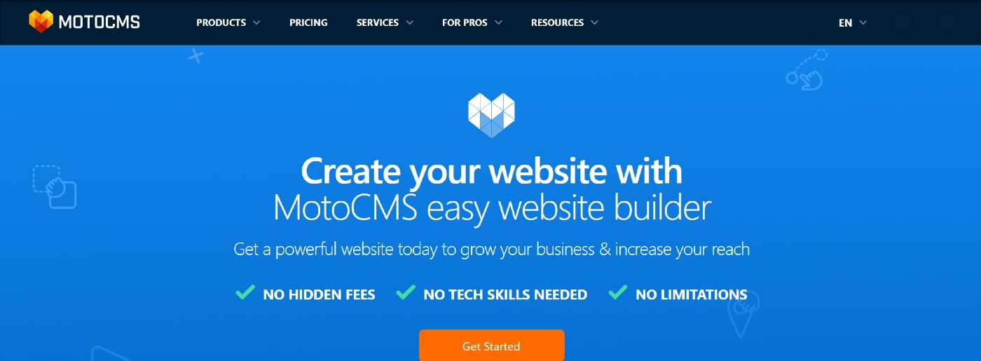 MotoCMS Easy Website Builder