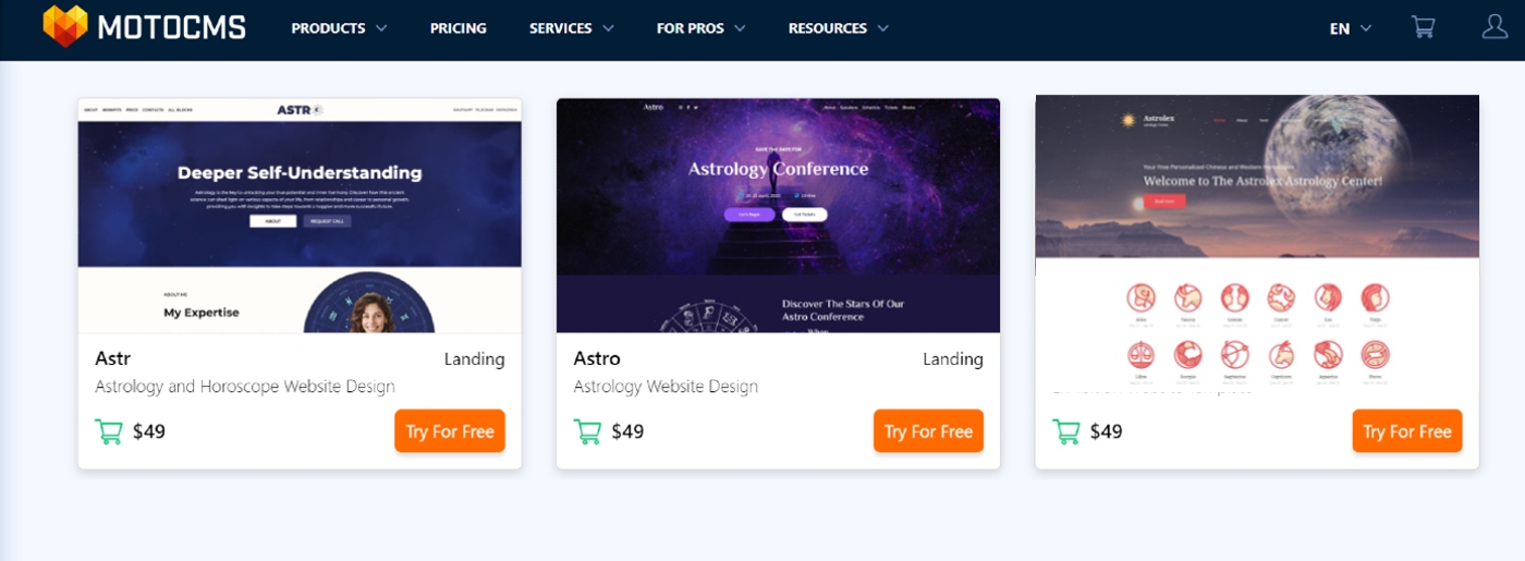 Astrology Website Platform