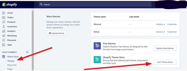 Step 3: Customize Your Shopify Store Design